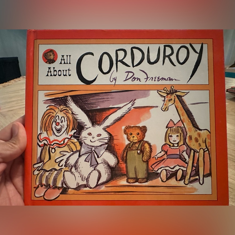 Vintage 1998 All About Corduroy Book
Hardcover 1998